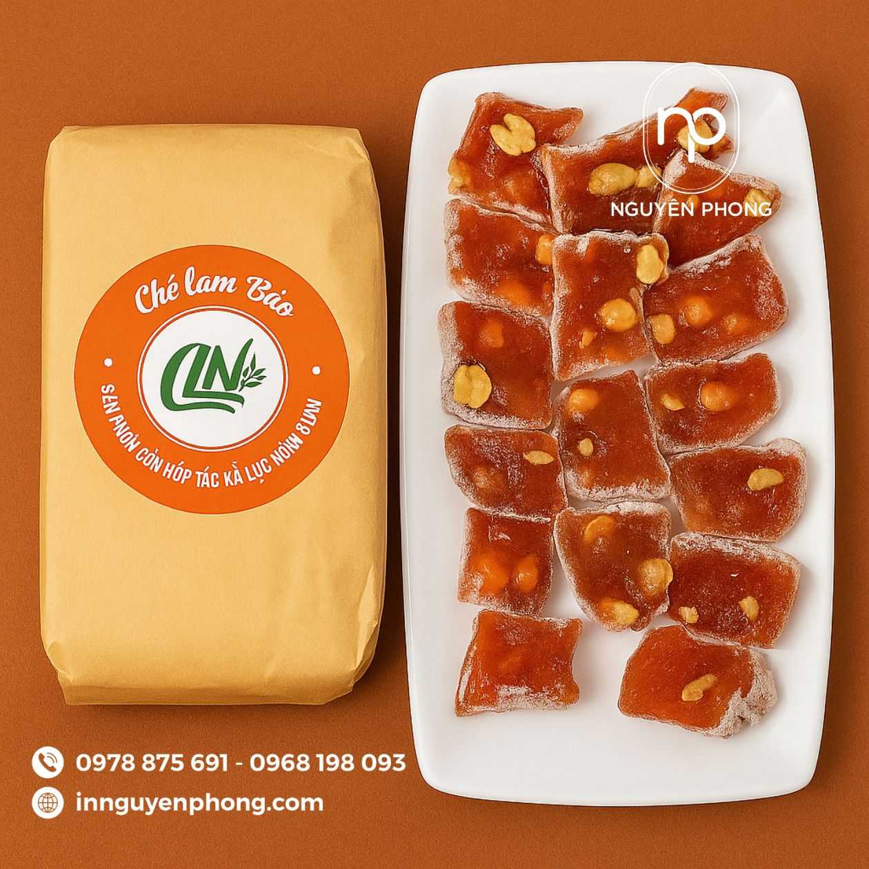 Mẫu in tem dán túi giấy